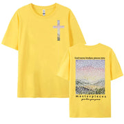 Bible Verse Christian T Shirt Religious Gift Jesus Apparel T-shirt for Men Women Vintage Cotton Short Sleeve T Shirts Streetwear