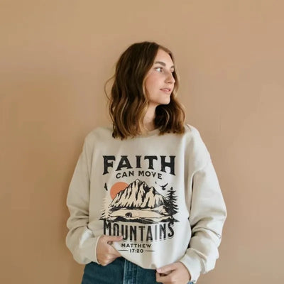 Christian Bible Verse Religious Sweatshirt Hoodies Jesus Faith Crewneck Pollver Trendy Christian Apparel Godly Women Clothing
