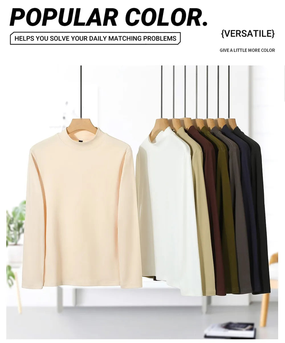 The Way The Truth The Life Prints Comfy Clothing Man Autumn Winter Long Sleeve Shirt Warm Stretch Base Layer Casual New Pullover