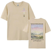 Bible Verse Christian T Shirt Religious Gift Jesus Apparel T-shirt for Men Women Vintage Cotton Short Sleeve T Shirts Streetwear