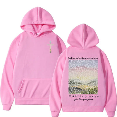 Bible Verse Christian Hoodies Religious Gift Jesus Apparel Hoodie for Men Women's Harajuku Gothic Pullover Sweatshirt Streetwear