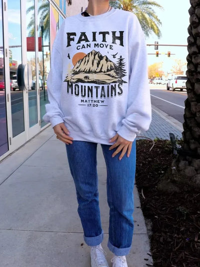 Christian Bible Verse Religious Sweatshirt Hoodies Jesus Faith Crewneck Pollver Trendy Christian Apparel Godly Women Clothing