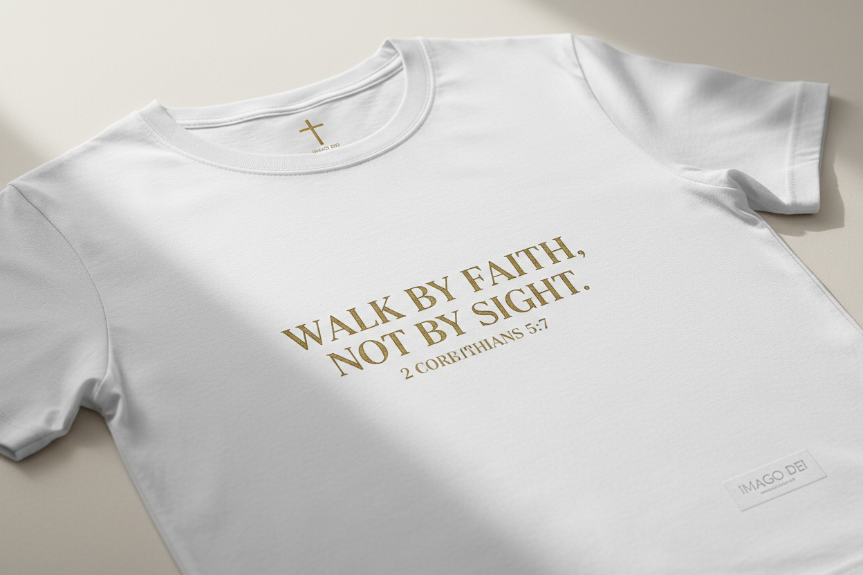 A T SHIRT WITH BIBLE QOUTES